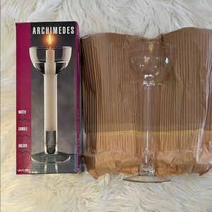 Archimedes water candle holder (2pc)